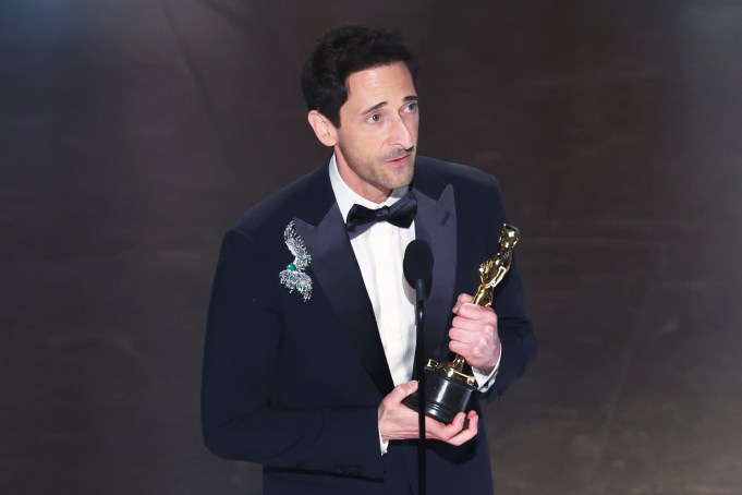 Adrien Brody Oscar Best Actor Win