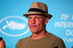 CANNES, FRANCE - MAY 22: Woody Harrelson attends the press conference for "Triangle Of Sadness" during the 75th annual Cannes film festival at Palais des Festivals on May 22, 2022 in Cannes, France. (Photo by Pool/Getty Images)