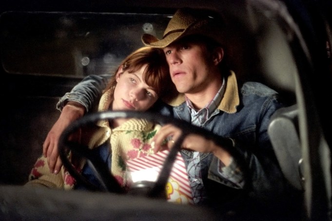 BROKEBACK MOUNTAIN, Michelle Williams, Heath Ledger, 2005, ©Focus Films/Everett Collection