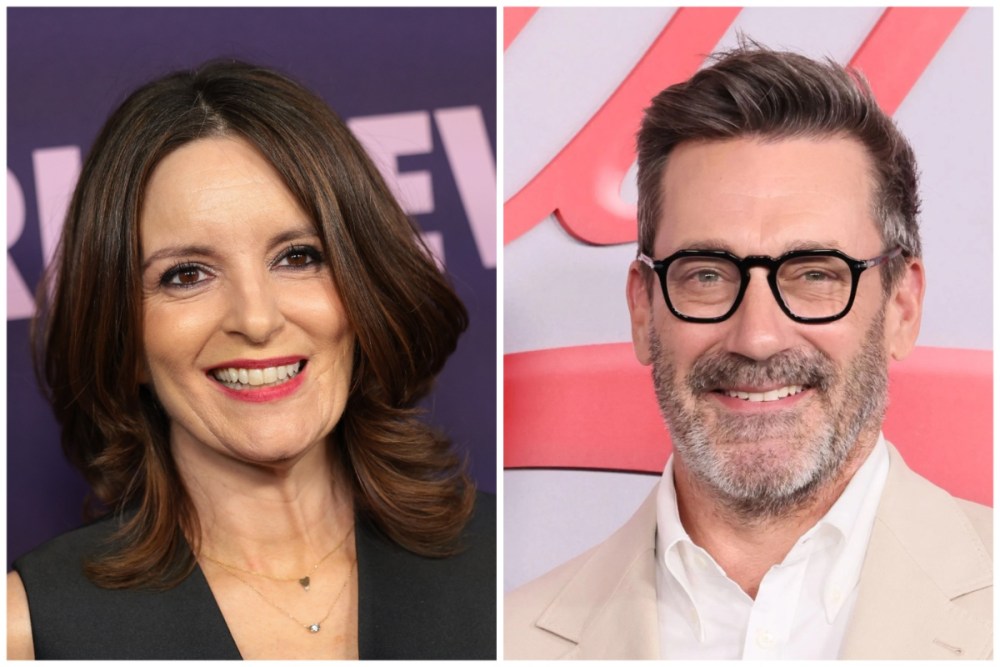 Tina Fey and Jon Hamm