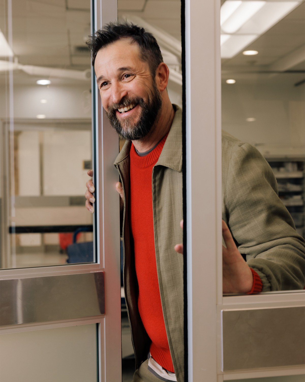 Noah Wyle photographed on the set of The Pitt by Chantal Anderson for Variety Magazine, March 2025.