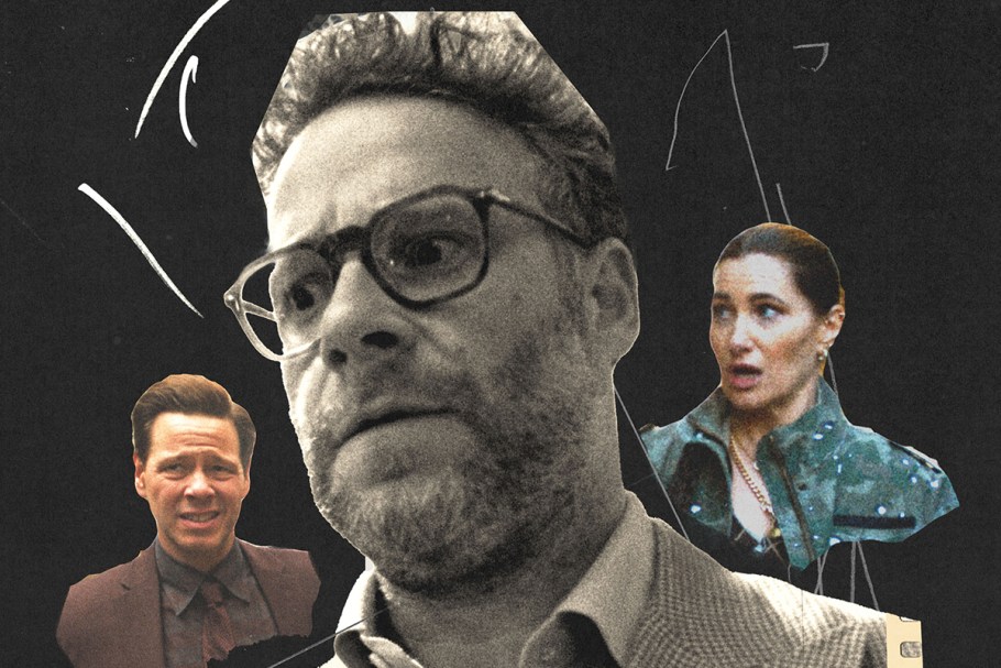 The Studio Seth Rogen Variety Feature Illustration