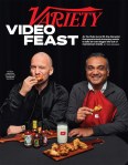 Variety Cover YouTube CEO Neal Mohan and Hot Ones host Sean Evans